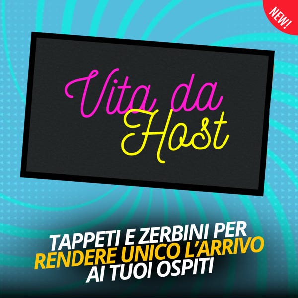 Realizziamo zerbini e tappeti totalmente personalizzati per al tua struttura turistica, negozio, azienda, airbnb e booking