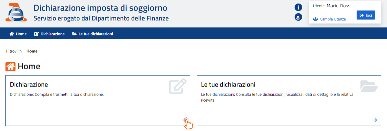 Step 3: Compila e trasmetti la tua dichiarazione